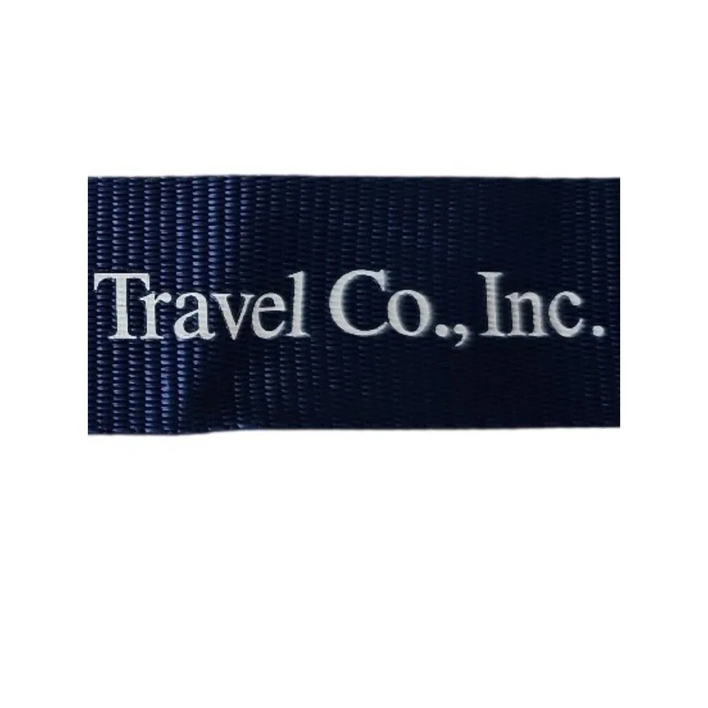 Walt Disney Travel Co Lanyard ID Badge Holder Navy Mickey Logo NWT Travel
